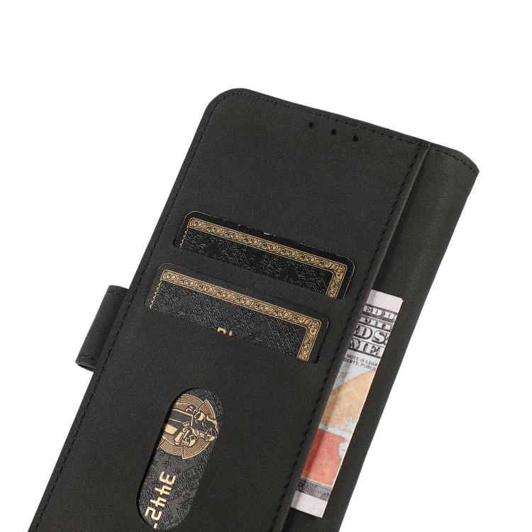 For iPhone 17 KHAZNEH Matte Texture Leather Phone Case(Black) - free shipping - PMc TechLife - Order now!