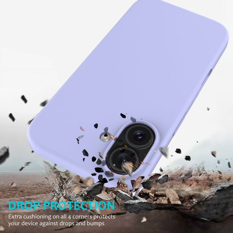 For iPhone 16 Plus Solid Color Silicone Phone Case(Purple) - More iPhone Cases by PMC TechLife | Online Shopping South Africa | PMC TechLife | Buy Now Pay Later Mobicred