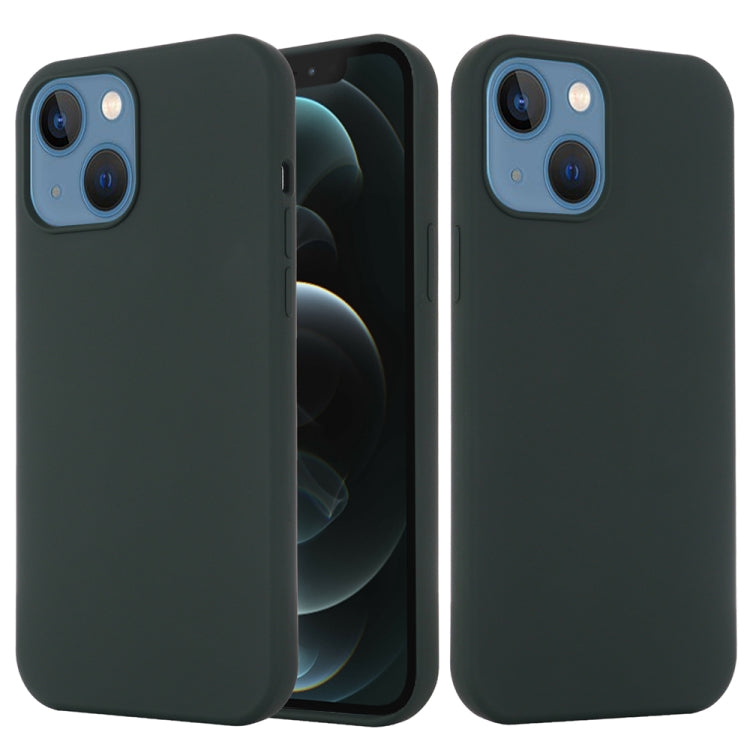 For iPhone 15 Shockproof Silicone Magsafe Phone Case(Dark Green) - iPhone 15 Cases by PMC TechLife | Online Shopping South Africa | PMC TechLife