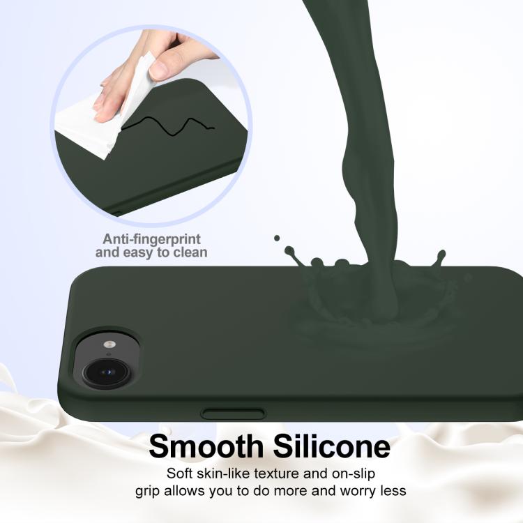 For iPhone 16e Shockproof Silicone Magsafe Phone Case(Dark Green) - iPhone 16e Cases by PMC TechLife | Online Shopping South Africa | PMC TechLife | Buy Now Pay Later Mobicred