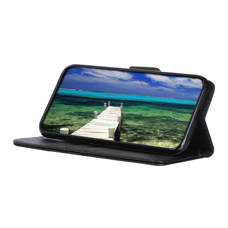 For iPhone 16 Pro Max KHAZNEH Cowhide Texture Horizontal Flip Leather Phone Case(Black) - iPhone 16 Pro Max Cases by PMC TechLife | Online Shopping South Africa | PMC TechLife | Buy Now Pay Later Mobicred