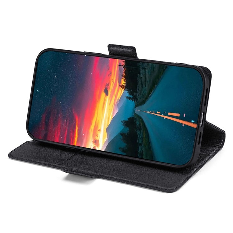 For Infinix Note 40 Pro 4G Ultra-thin Voltage Side Buckle Horizontal Flip Leather Phone Case(Black) - Infinix Cases by PMC TechLife | Online Shopping South Africa | PMC TechLife | Buy Now Pay Later Mobicred