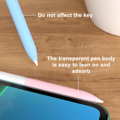 For Xiaomi Stylus Pen 2 Jelly Style Translucent Silicone Protective Pen Case(Black) - Pencil Accessories by PMC Jewellery | Online Shopping South Africa | PMC Jewellery