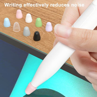 For Xiaomi Stylus Pen 2 8pcs / Set Silicone Wear-resistant Stylus Nib Cover(Transparent) - Pencil Accessories by PMC Jewellery | Online Shopping South Africa | PMC Jewellery