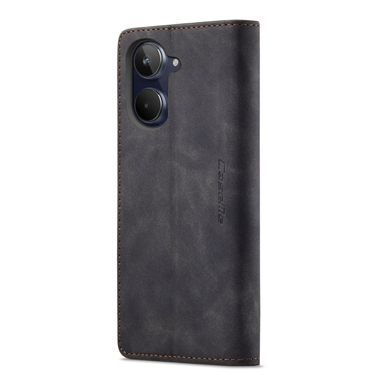 For Realme 10 4G CaseMe 013 Multifunctional Horizontal Flip Leather Phone Case(Black) - Realme Cases by CaseMe | Online Shopping South Africa | PMC Jewellery | Buy Now Pay Later Mobicred