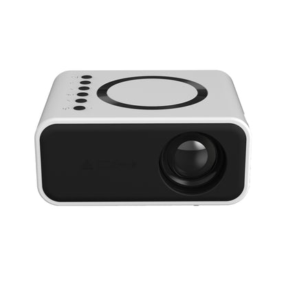 T300S 320x240 24ANSI Lumens Mini LCD Projector Supports Wired & Wireless Same Screen, Specification:EU Plug(White) - Mini Projector by PMC Jewellery | Online Shopping South Africa | PMC Jewellery | Buy Now Pay Later Mobicred