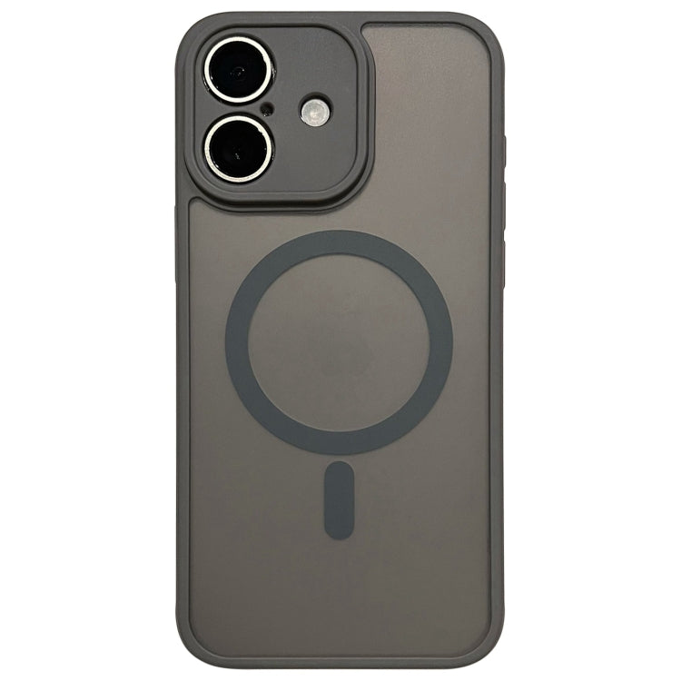 For iPhone 16 MagSafe Magnetic TPU Hybrid PC Phone Case(Titanium Gray) - iPhone 16 Cases by PMC Jewellery | Online Shopping South Africa | PMC Jewellery | Buy Now Pay Later Mobicred