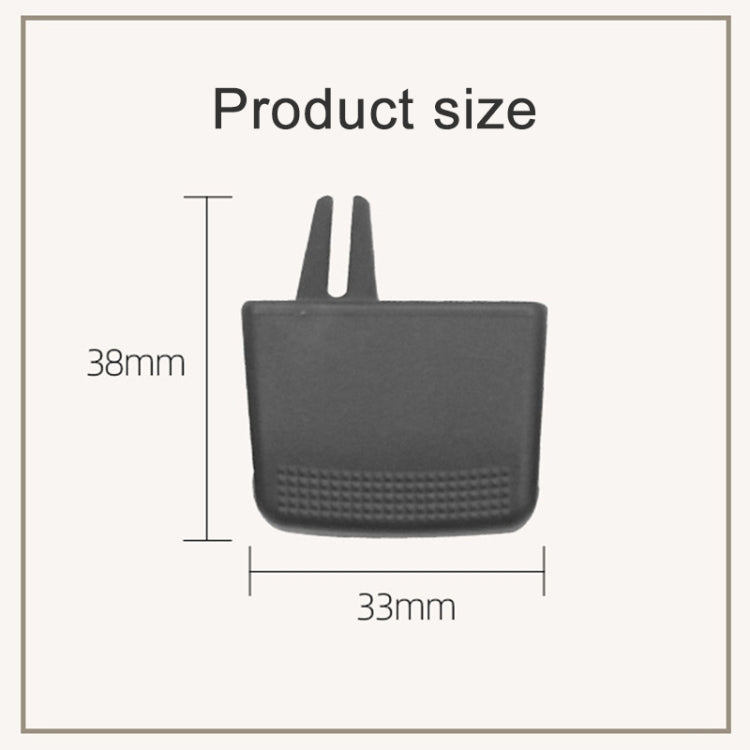 For Kia Sorento Left Driving Car Air Conditioning Air Outlet Paddle, Type:Right Side R - free shipping - PMC TechLife - Order now!