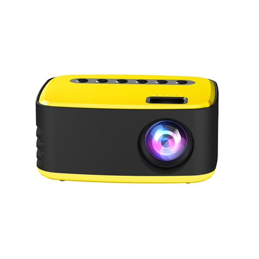 T20 320x240 400 Lumens Basic Version Portable Home Theater LED HD Digital Projector, Plug Type:UK Plug(Yellow) - LED Projector by PMC Jewellery | Online Shopping South Africa | PMC Jewellery | Buy Now Pay Later Mobicred