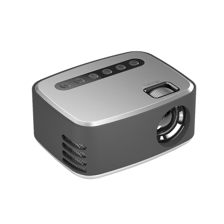 T20 320x240 400 Lumens Basic Version Portable Home Theater LED HD Digital Projector, Plug Type:UK Plug(Silver) - LED Projector by PMC Jewellery | Online Shopping South Africa | PMC Jewellery | Buy Now Pay Later Mobicred