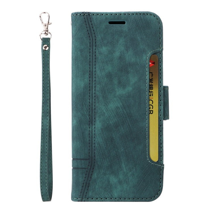 For iPhone 16 Pro BETOPNICE Dual-side Buckle Leather Phone Case(Green) - iPhone 16 Pro Cases by BETOPNICE | Online Shopping South Africa | PMC Jewellery | Buy Now Pay Later Mobicred