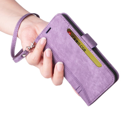 For iPhone 16 Plus BETOPNICE Dual-side Buckle Leather Phone Case(Purple) - iPhone 16 Plus Cases by BETOPNICE | Online Shopping South Africa | PMC Jewellery | Buy Now Pay Later Mobicred