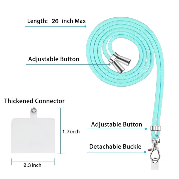 For OPPO A79 5G Global Electroplating Marble Dual-side IMD Phone Case with Lanyard(Green 003) - OPPO Cases by PMC TechLife | Online Shopping South Africa | PMC TechLife | Buy Now Pay Later Mobicred