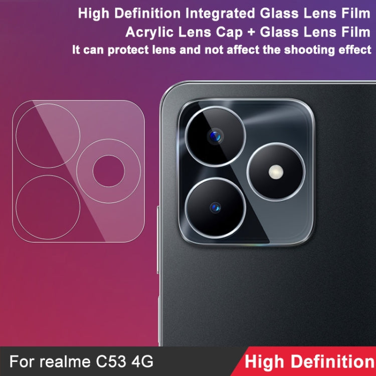 For Realme C53 4G Global / Narzo N53 imak High Definition Integrated Glass Lens Film - Realme Tempered Glass by imak | Online Shopping South Africa | PMC Jewellery | Buy Now Pay Later Mobicred