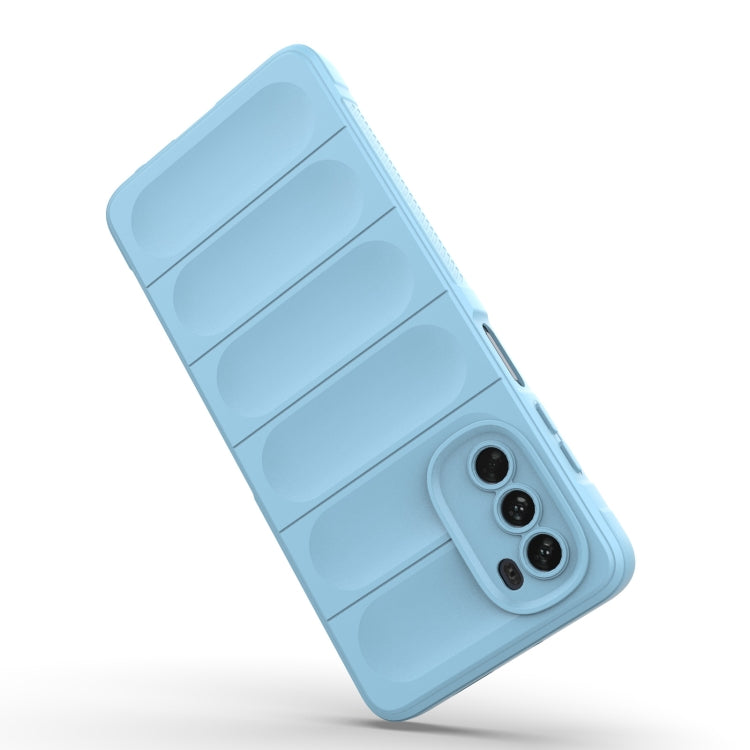For Motorola Moto G62 5G Magic Shield TPU + Flannel Phone Case(Grey) - Motorola Cases by PMC TechLife | Online Shopping South Africa | PMC TechLife | Buy Now Pay Later Mobicred