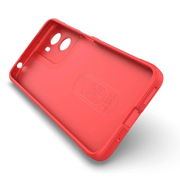For Motorola Moto G05 4G / E15 Magic Shield TPU + Flannel Phone Case(Dark Grey) - free shipping - PMC TechLife - Order now!