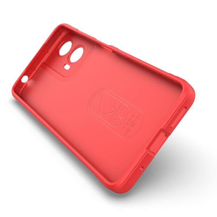 For Motorola Moto G24 4G Global Magic Shield TPU + Flannel Phone Case(Red) - free shipping - PMC TechLife - Order now!
