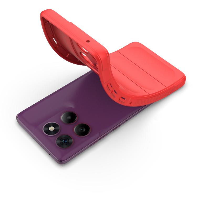 For Motorola Edge 60 Pro 5G Magic Shield TPU + Flannel Phone Case(Purple) - free shipping - PMC TechLife - Order now!