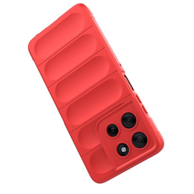 For Motorola Moto G56 5G Magic Shield TPU + Flannel Phone Case(Grey) - free shipping - PMC TechLife - Order now!