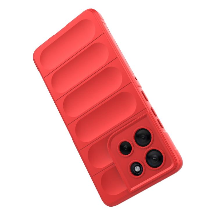 For Motorola Moto G86 5G Magic Shield TPU + Flannel Phone Case(Black) - free shipping - PMC TechLife - Order now!