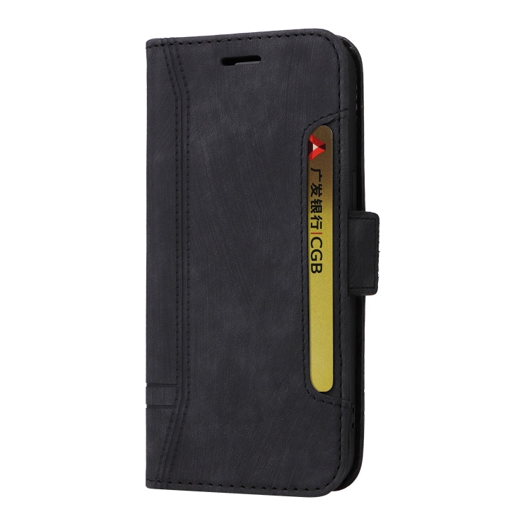 For Samsung Galaxy S24+ BETOPNICE Dual-side Buckle Leather Phone Case(Black) - free shipping - PMC Jewellery - Order now!