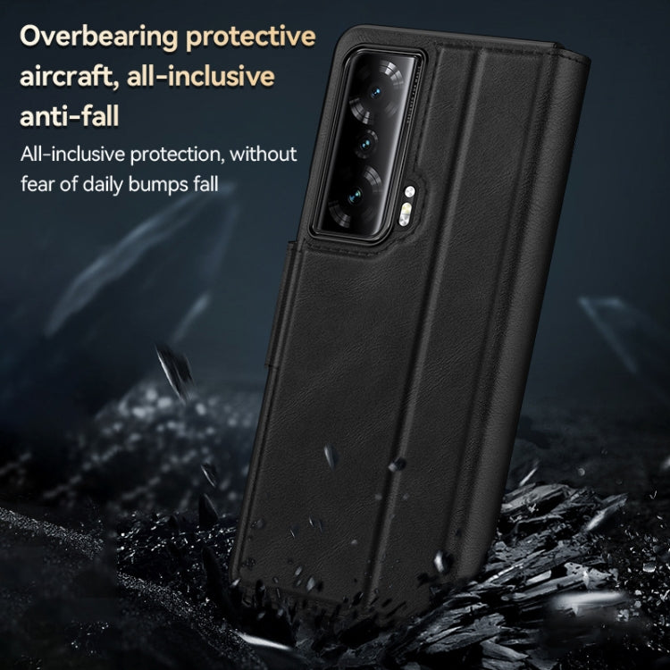 For Honor Magic V SULADA All-inclusive Magnetic Snap Flip Leather Phone Case(Brown) - free shipping - PMC TechLife - Order now!