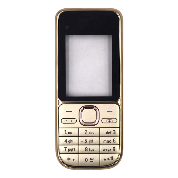 For Nokia c2-01 Full Housing Cover(Gold) - free shipping - PMC TechLife - Order now!