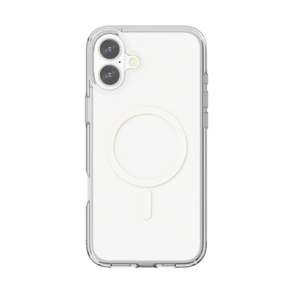 For iPhone 16 Plus Terminator Style Transparent MagSafe Magnetic Phone Case(Transparent) - iPhone 16 Plus Cases by PMC Jewellery | Online Shopping South Africa | PMC Jewellery | Buy Now Pay Later Mobicred