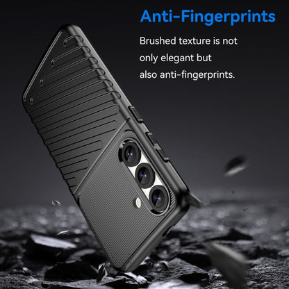 For Samsung Galaxy S25 5G Thunderbolt Shockproof TPU Phone Case(Black) - Galaxy S25 5G Cases by PMC Jewellery | Online Shopping South Africa | PMC Jewellery | Buy Now Pay Later Mobicred