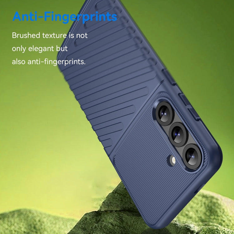 For Samsung Galaxy S25+ 5G Thunderbolt Shockproof TPU Phone Case(Blue) - Galaxy S25+ 5G Cases by PMC Jewellery | Online Shopping South Africa | PMC Jewellery | Buy Now Pay Later Mobicred