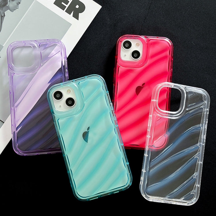 For iPhone 14 Pro Waves TPU Phone Case(Transparent) - iPhone 14 Pro Cases by PMC TechLife | Online Shopping South Africa | PMC TechLife