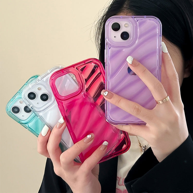 For iPhone 14 Pro Waves TPU Phone Case(Transparent) - iPhone 14 Pro Cases by PMC TechLife | Online Shopping South Africa | PMC TechLife