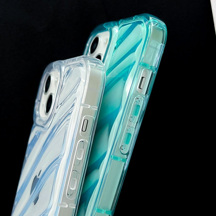 For iPhone 14 Pro Waves TPU Phone Case(Transparent) - iPhone 14 Pro Cases by PMC TechLife | Online Shopping South Africa | PMC TechLife