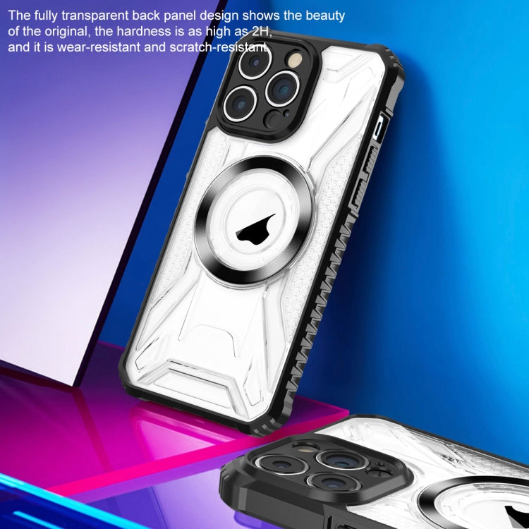 For iPhone 12 CD Texture Magsafe Phone Case(Dark Purple) - iPhone 12 / 12 Pro Cases by PMC TechLife | Online Shopping South Africa | PMC TechLife