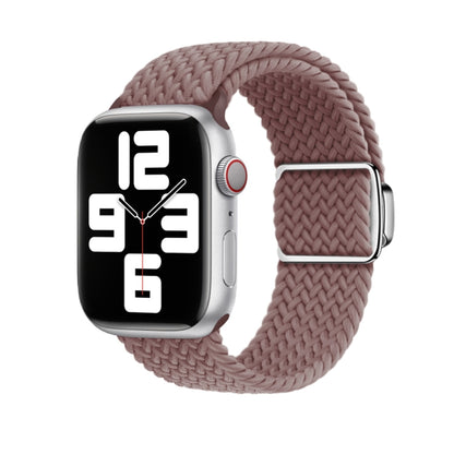 For Apple Watch Ultra 49mm Nylon Loop Magnetic Buckle Watch Band(Smoke Purple) - Watch Bands by PMC Jewellery | Online Shopping South Africa | PMC Jewellery | Buy Now Pay Later Mobicred