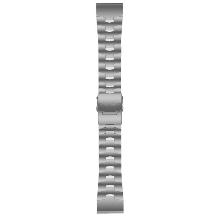 For Garmin Instinct 2X Solar Titanium Alloy Quick Release Watch Band(Titanium Gray) - Watch Bands by PMC Jewellery | Online Shopping South Africa | PMC Jewellery