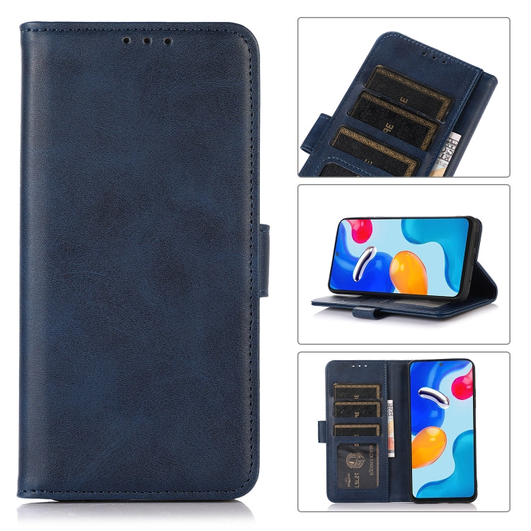 For Honor X7B / Huawei Enjoy 50 Plus Cow Texture Leather Phone Case(Blue) - Honor Cases by PMC Jewellery | Online Shopping South Africa | PMC Jewellery