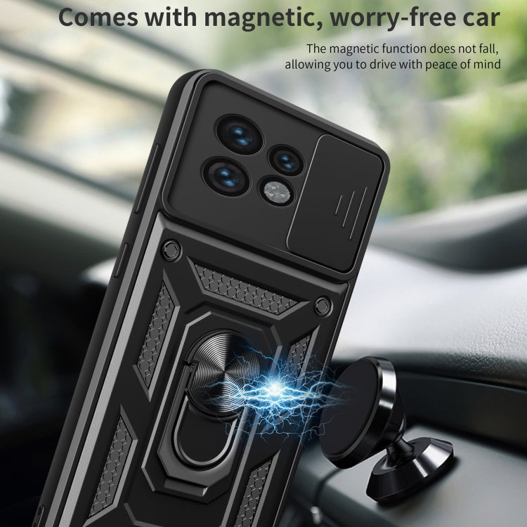 For Motorola Edge 40 Pro Sliding Camera Cover Design TPU+PC Phone Case(Silver) - free shipping - PMC TechLife - Order now!