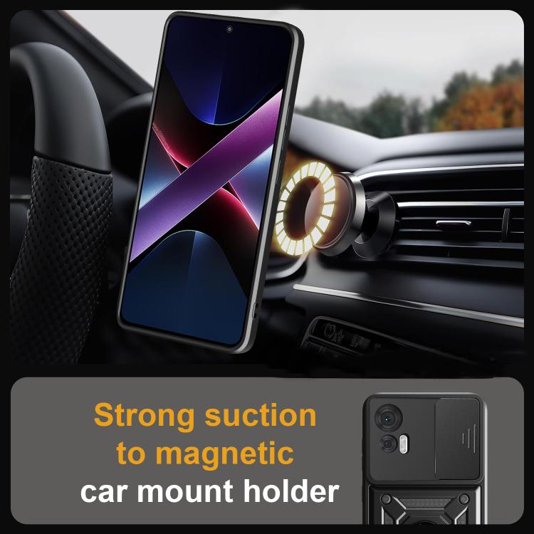 For Motorola Edge 30 Neo Sliding Camera Cover Design TPU+PC Phone Case(Gold) - free shipping - PMC TechLife - Order now!
