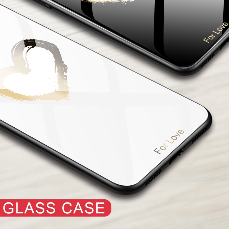 For iPhone 16 Pro Max Colorful Painted Glass Phone Case(Banana Leaf) - iPhone 16 Pro Max Cases by PMC TechLife | Online Shopping South Africa | PMC TechLife | Buy Now Pay Later Mobicred