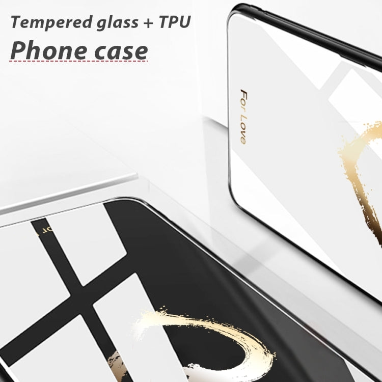 For iPhone 16 Colorful Painted Glass Phone Case(Moon Hill) - iPhone 16 Cases by PMC TechLife | Online Shopping South Africa | PMC TechLife | Buy Now Pay Later Mobicred