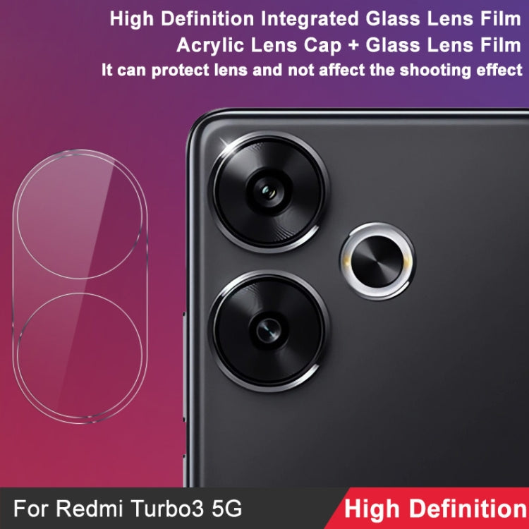 For Xiaomi Redmi Turbo 3 5G imak High Definition Integrated Glass Lens Film - For Xiaomi by imak | Online Shopping South Africa | PMC Jewellery | Buy Now Pay Later Mobicred