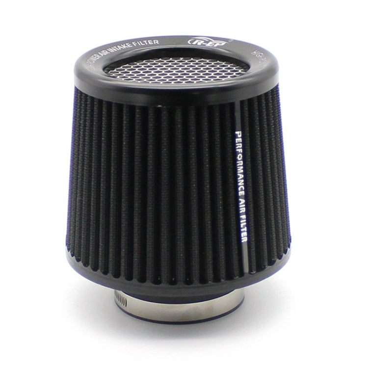 XH-UN077-079 Car High Flow Cold Cone Engine Air Intake Filter, Size:76mm(Black) - Air Intake System by PMC Jewellery | Online Shopping South Africa | PMC Jewellery | Buy Now Pay Later Mobicred