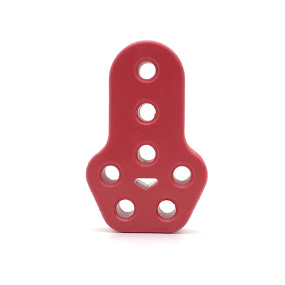 XH-6282 7 Holes Car Exhaust Hanger Bushing Muffler Rubber Insulator Mount Bracket(Red) - Exhaust Pipes by PMC Jewellery | Online Shopping South Africa | PMC Jewellery | Buy Now Pay Later Mobicred