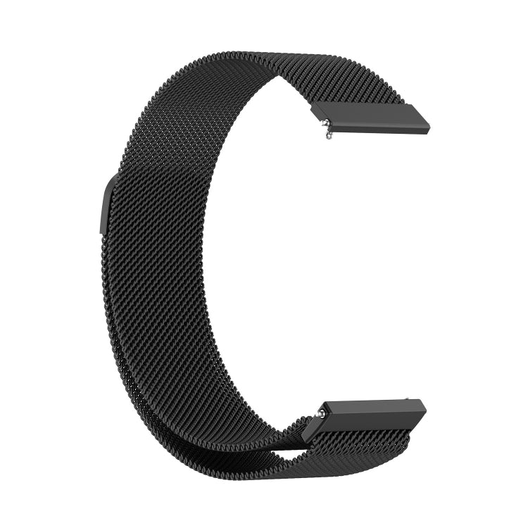 For Huawei Watch 4 / 4 Pro Milan Magnetic Metal Watch Band(Black) - Watch Bands by PMC Jewellery | Online Shopping South Africa | PMC Jewellery