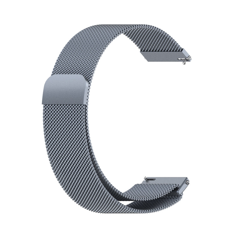 For Huawei Watch 4 / 4 Pro Milan Magnetic Metal Watch Band(Grey) - Watch Bands by PMC Jewellery | Online Shopping South Africa | PMC Jewellery