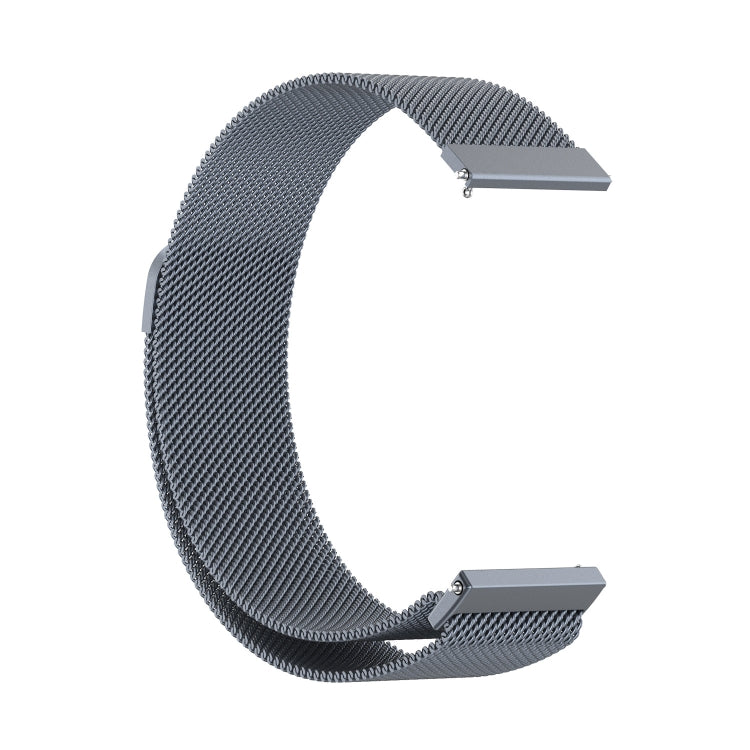 For Huawei Watch 4 / 4 Pro Milan Magnetic Metal Watch Band(Grey) - Watch Bands by PMC Jewellery | Online Shopping South Africa | PMC Jewellery