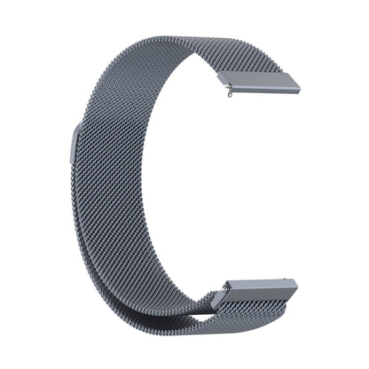 For Huawei Watch 4 / 4 Pro Milan Magnetic Metal Watch Band(Grey) - Watch Bands by PMC Jewellery | Online Shopping South Africa | PMC Jewellery