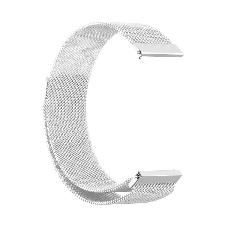 For Huawei Watch 4 / 4 Pro Milan Magnetic Metal Watch Band(Silver) - Watch Bands by PMC Jewellery | Online Shopping South Africa | PMC Jewellery