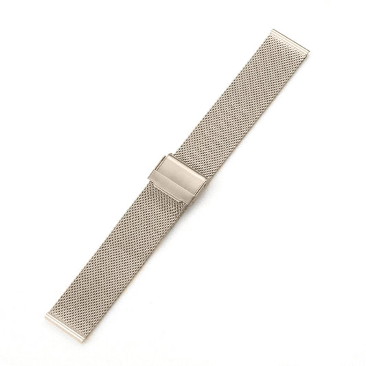 For Huawei Watch 4 / 4 Pro Milan Steel Mesh Double Buckle Watch Band(Starlight Color) - Watch Bands by PMC Jewellery | Online Shopping South Africa | PMC Jewellery